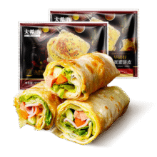 大希地 鸡蛋灌饼饼皮 1800g *5件15.37元/件（共76.85元）