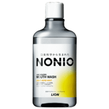 狮王（Lion）NONIO进口清新漱口水600ml温和薄荷味杀菌去口臭口气清新