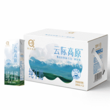 悠纯 认养 云际高原纯牛奶 200mL*12盒￥15.90