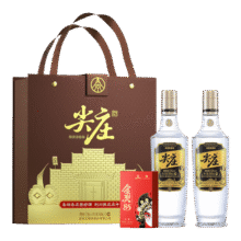 川红茶叶礼盒 尖庄高光52度500ml*2瓶金奖85红茶15g组合装送手提袋250元 (每满300减101,券后省50)