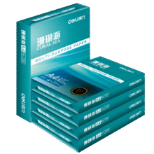 得力（deli）珊瑚海A4打印纸 80g500张*5包一箱 双面使用 加厚复印纸 整箱2500张7378【销冠系列】78.85元