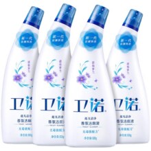 蓝月亮 卫诺清怡罗兰香氛洁厕液 500g*4瓶新低22.2元包邮（5.6元/瓶）