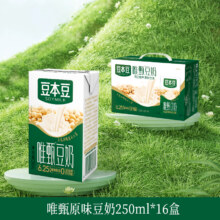 豆本豆 唯甄豆奶 250ml*16盒