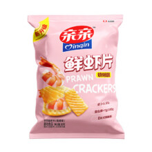 亲亲 虾片烧烤味80g(任选6包)10.4元（需领券，合1.73元/件）
