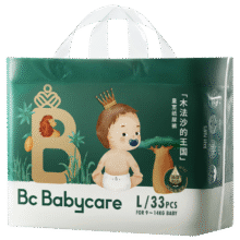 预售、6号0点:babycare  皇室木法沙的王国拉拉裤L码 尿不湿 66片*2件