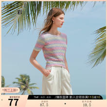 3COLOUR 三彩 女士针织衫59.5元