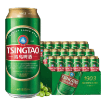 青岛啤酒（TsingTao）1903系列大罐经典啤酒四季罐整箱畅饮 500mL 18罐 整箱装104元 (每满200减30,券后省15)