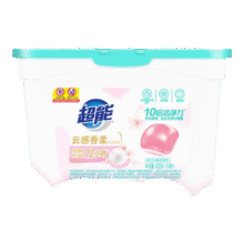 超能 洗衣凝珠 依兰茉莉香氛50颗3盒44.9元（折0.29元/颗）