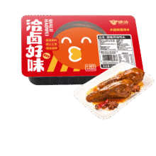 绝洽 绝味甜辣鸭头150g两个装 熟食卤味 开袋即食6.72元
