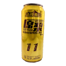 活悦泰山原浆精酿啤酒11P琥珀扎啤 500mL 1罐