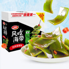 再降价：卫龙 风吃海带 加量装400g5.9元包邮
