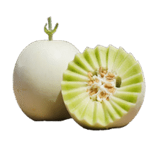 京鲜生 大漠蜜瓜系列 大漠玉菇甜瓜 2枚 净重6-7斤 水果蜜瓜 源头直发39.9元 (月销2000+)