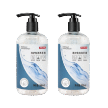 京东京造 免洗洗手液500ml*2 大容量家庭装酒精凝胶富含VC&VE不伤手101.74元（合33.91元/件）