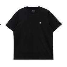 JACK&JONES 杰克琼斯 夏季舒适百搭男士凉感短袖（门店有售） 水洗不易走形 黑色E4052.1元（需买2件，需用券）