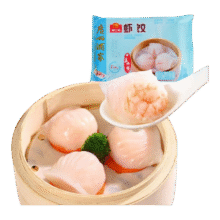 广州酒家 广式虾饺 160g/袋 × 6件