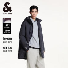 杰克琼斯 反季男士三防羽绒服合集 224412062黑色券后369元
