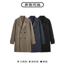 GXG 反季断码清仓促销！宽松休闲长款大衣外套