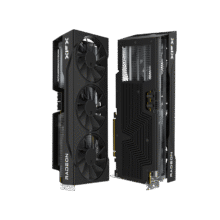 讯景（XFX）AMD RADEON RX 9070 GRE 黑狼290 12GB 全新电竞游戏设计智能学习台式电脑独立显卡