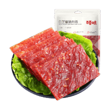 限地区：百草味 白芝麻猪肉脯 100g