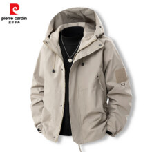 pierre cardin 皮尔·卡丹 男士防风防水冲锋衣夹克外套61.9元（需领券）