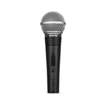 SHURE舒尔SM58S动圈人声有线麦克风 专业录音 家用K歌直播 舞台演出话筒吉他弹唱歌