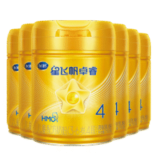 飞鹤星飞帆卓睿儿童成长奶粉4段(3-6岁)750g*6 高乳铁蛋白