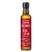 海天天赐良谷芝麻香油250mL物理压榨蘸料家用香气醇厚香油辣拌土豆丝家用调味 【纯】芝麻香油250mL*1