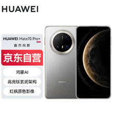 华为 HUAWEI Mate 70 Pro+ 手机 16GB+512GB 金丝银锦6706.4元