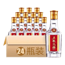 五粮头曲五粮头曲 精品小酒 浓香型白酒 45度 100mL 24瓶170.05元