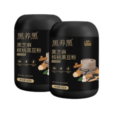南方黑芝麻 黑芝麻核桃黑豆粉 600g29.9元（需换购）