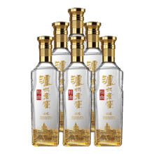 泸州老窖 特曲晶彩 52° 浓香型 500ml 6瓶