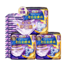 护舒宝考拉散热安心安睡裤XL加大码12条裤型卫生巾姨妈巾官方正品29.9元