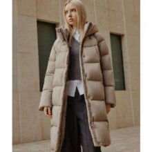 plus会员：坦博尔 女士连帽长款加厚羽绒服539.13元包邮（需首购礼金、需凑单）