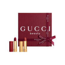 【七夕礼物】GUCCI古驰明星双色口红礼盒 203玫瑰豆沙790元
