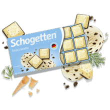 SCHOGETTEN 丝格德德国进口纯可可脂草莓榛子牛奶黑白夹心巧克力零食18粒装唯品会特卖价13元