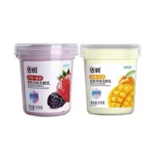 新希望活润大果粒酸奶草莓桑葚黄桃果粒家庭休闲旅游办公餐后搭档370g＊216.8元