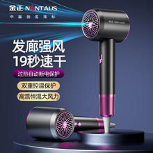 金正 NONTAUS E9高速吹风机 蓝光负离子+赠送集风嘴（1600W）玫瑰红47.8元