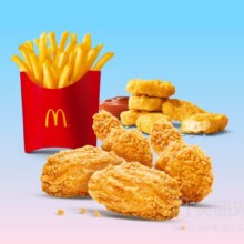 美团外卖 麦当劳 超值小食四件套兑换券·1张26元（原价59元）