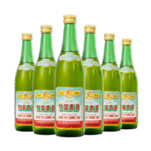 zhuyeqing tea/竹叶青 复古版传承竹叶青 45° 白酒 500ml 6瓶192.23元（需领券）＋下单送30元京豆＋晒单返5元京豆