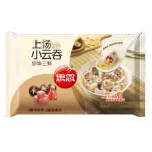 思念 上汤小云吞珍味三鲜120g/15只*10件