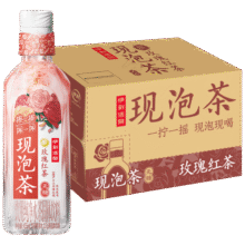 伊利伊刻活泉现泡茶玫瑰红茶饮料 0糖0卡455ml*15瓶/整箱60元 (券后省30)