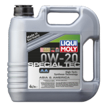 力魔（LIQUI MOLY）德国原装进口 特技AA机油 0W-20 SP GF-6A 4L  汽车用品274.6元