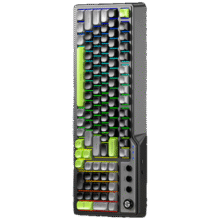惠普（HP）K360三模无线蓝牙键盘 RGB光效机械手感电竞电脑办公游戏通用键盘 黑绿89.1元