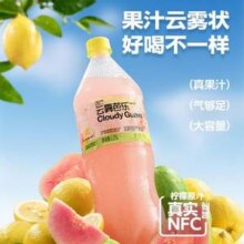 Lemon Republic 柠檬共和国 云雾芭乐气泡果汁饮料 1.25L*2瓶
