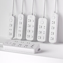 1.8米线！得.力家用多功能插排13.9元