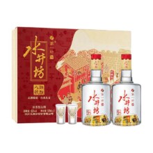 18日20点、88vip：水井坊 臻酿八号礼盒 52度520ml*2瓶 礼盒装 纯粮食酒 浓香型白酒