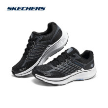 斯凯奇（Skechers）暮光鞋丨2025新品运动跑鞋男款高回弹轻质吸震绑带休闲鞋跑步鞋 男款-黑色/灰色/BKGY178.11元（需领券）