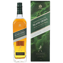 尊尼获加（JOHNNIE WALKER）绿牌绿岛 苏格兰 调和型威士忌 1000ml 43度 礼盒装 进口洋酒