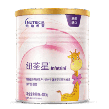 纽荃星特殊医学用途早产/低出生体重婴儿配方食品 400g*1罐218元