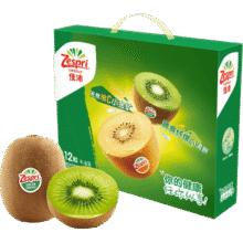 佳沛（zespri）绿奇异果 优选大果12粒单果约113-135g  水果礼盒 猕猴桃37.3元